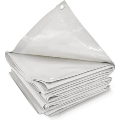 JAGO Plachta 650 g/m² hliníková oka bílá 4 x 8 m