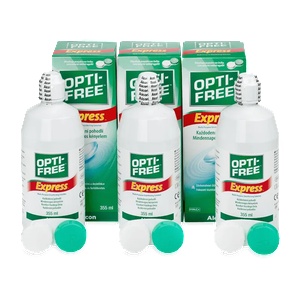 Alcon Разтвор OPTI-FREE Express 3 x 355 ml - leshti
