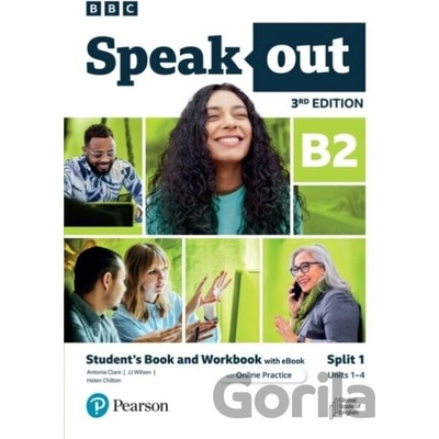 Speakout 3ed B2.1 Student's Book and Workbook with eBook and Online Practice Split