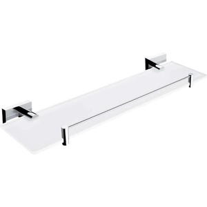 Nimco Keira - Рафт с ограда, 50 см, матирано стъкло/хром KE 22091BX-50-26 (KE 22091BX-50-26)