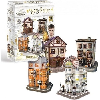 CubicFun 3D puzzle Harry Potter: Příčná ulice 273 ks