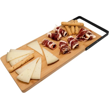 Image 1 of Nerthus Голяма дъска за рязане и сервиране с метална дръжка Nerthus