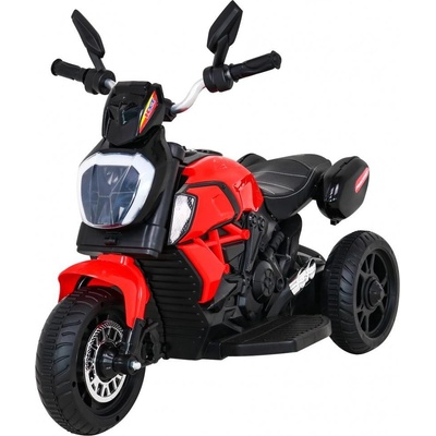 RKToys elektrická motorka Fast Tourist Červená