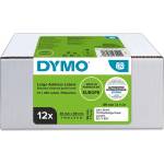 DYMO LabelWriter 36 мм x 89 мм стандартни етикети за адреси, 12 броя в опаковка (2093093)