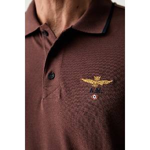 Aeronautica Militare блуза с дълги ръкави мъжка от памук (PO1653UP00082)
