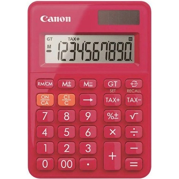 Canon Калкулатор Canon LS-100KB, 12 разряден дисплей, настолен, с двойно захранване, розов (6992C002AA)