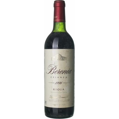 Beronia Rioja Crianza suché červené 1996 0,75 l (holá láhev)