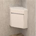 InterCeramic Конзолен шкаф за баня InterCeramic ICP 3939 - PVC, бял с умивалник 3939/2 (ICP 3939)