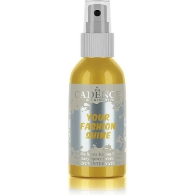 Perleťový sprej na tmavý textil 100 ml zlatá