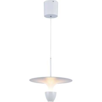 Image 1 of V-TAC 9W LED Висяща Лампа (30x300x1370MM) Бяло Тяло 3000K Регулируема - 23102 (23102)