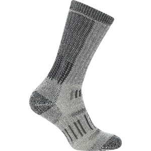 Icebreaker Мъжки туристически чорапи Icebreaker Merino Hike+ Mountaineer Mid Calf Walking socks - Jet Heather / Black - размер 39-41, 5 (EU) (207-0883-0111)