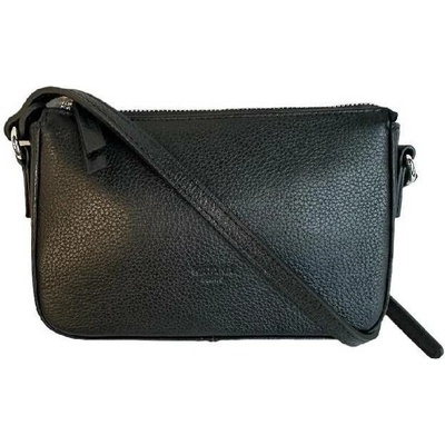 Katana kožená malá crossbody kabelka 69411-01 černá
