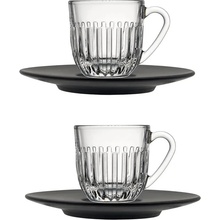 La Rochere Sklenice na espresso s podšálkem 2 x 90 ml
