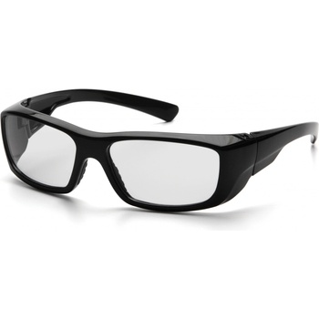 Pyramex Emerge ESB7910DRX, ochranné brýle, černá obruba, čiré