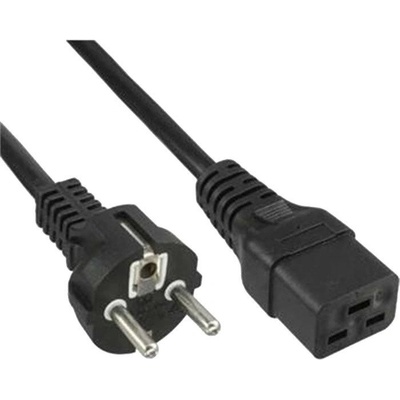 PremiumCord Kabel síťový k počítači 230V 16A 1,5m IEC 320 C19 konektor kpspa015