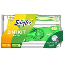 Swiffer 2v1 Kit mop + náhradní prachovka na podlahu 8 ks + násada malá + prachovka 1 ks sada