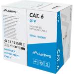 Lanberg UTP Cat. 6 305m CU LSZH сив (LCU6L-11CU-0305-S)