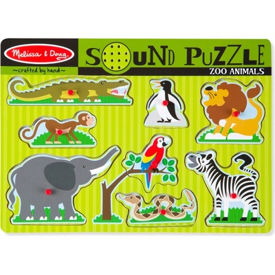 Melissa & Doug Zoo Animals Sound Puzzle (10727)