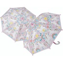 Jednorožci deštník dětský měnící barvu