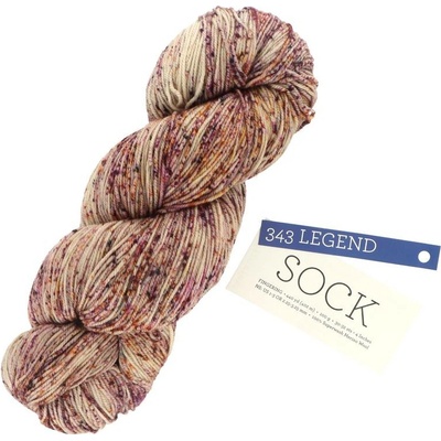 Malabrigo Sock Legend 343 ružovo fialová