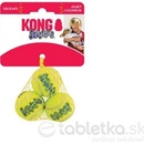 Kong Dog SqueakAir Lopta s pískatkom tenis guma vulkanizovaná S 3 ks
