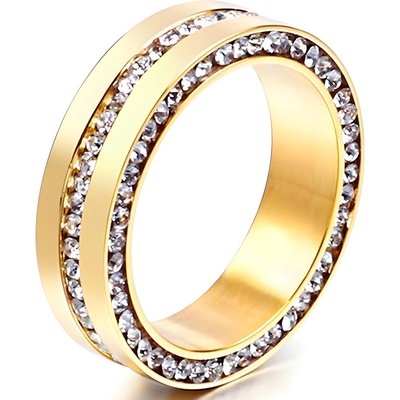 HARAHU Пръстен CH-17596 - Златен / 55mm KP17596 (CH-17596)