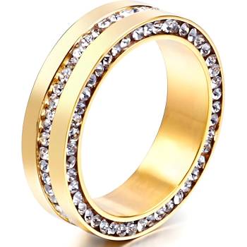 HARAHU Пръстен CH-17596 - Златен / 55mm KP17596 (CH-17596)