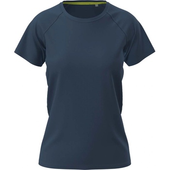 Stedman mesh raglan st8500 / Дамска спортна риза с реглан - тъмносиня (st8500navs)