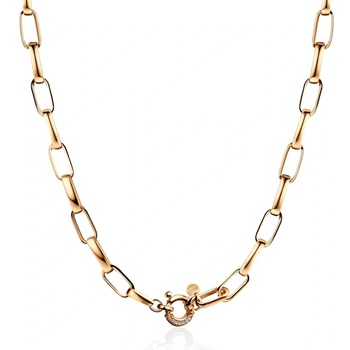 SAVICKI Колие Dualéa: позлатено сребро