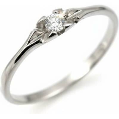 Šperky NM Zásnubní prsten s briliantem 1283