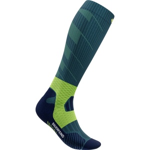 Bauerfeind Sports Дамски чорапи за бягане Bauerfeind Sports Women's Trail Run Compression Socks Running socks - Midnight Teal - размер 43-46 (201-8092-0117)