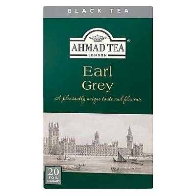 Ahmad Tea Earl Grey porcovaný čaj 20 x 2 g