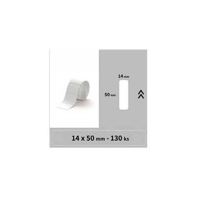 NIIMBOT štítky 15x50mm pre D11 a D110 / 130ks biela (A2A48048301)