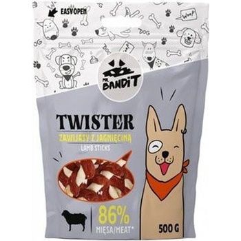 VetExpert Mr.Bandit pochoutka TWISTER jehněčí tyč 500 g