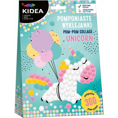 Derform sada bambulkové samolepkování unicorn