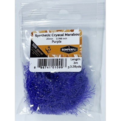 Semperfli Syntetické Marabou Synthetic Crystal Marabou Purple