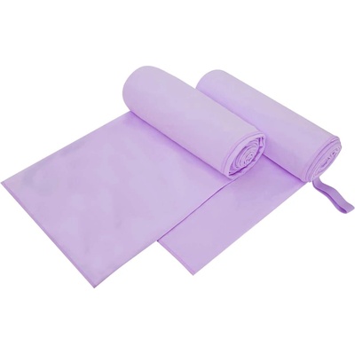 vidaXL Спортни кърпи 2 pcs Лилаво 200 x 100 cm Полиестер и полиамид (42011486)