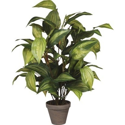 Umelá rastlina hosta 65 cm zelená