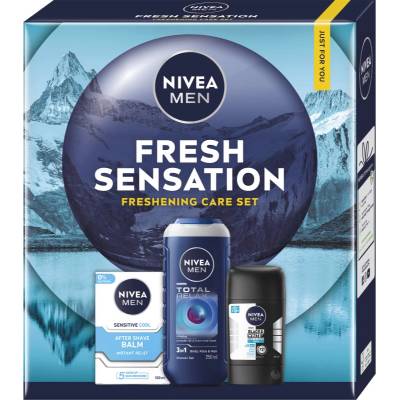 Nivea MEN Fresh Sensation подаръчен комплект за тяло и лице