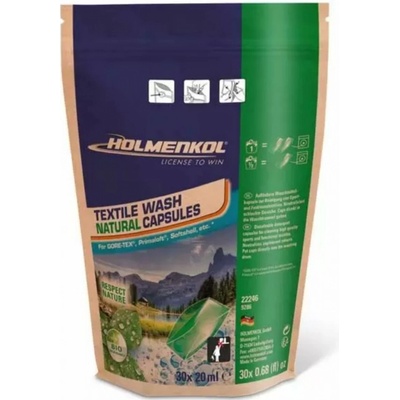 Holmenkol Textile Čistící kapsle Wash Natural 30 PD