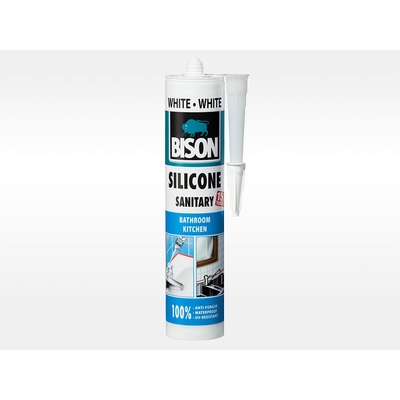 Bison Silicone Sanitary 280 ml bílá