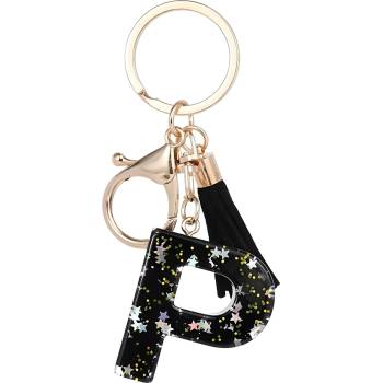 HARAHU Ключодържател Азбука - p / Черна kp37786 (37786)