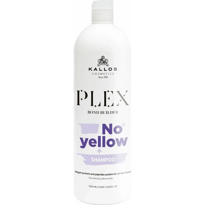 Kallos Plex No Yellow šampón neutralizujúci žlté tóny 1000 ml