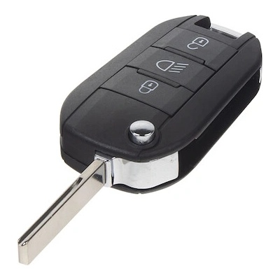 Náhradní klíč pro Peugeot, Citroen 433Mhz, 3-tlačítkový, 48PG014