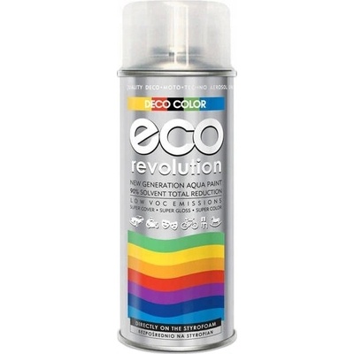 Bezfarebný lak v spreji Deco Color 400 ml