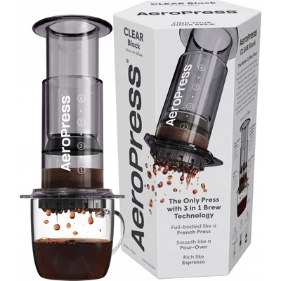 Aeropress Clear Black – Zboží Dáma