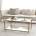 ASIR GROUP Масичка за кафе ASTRO 40x90 cм златиста (AS1119)