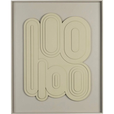 3D obraz s rámom 52x64 cm August – Zuiver