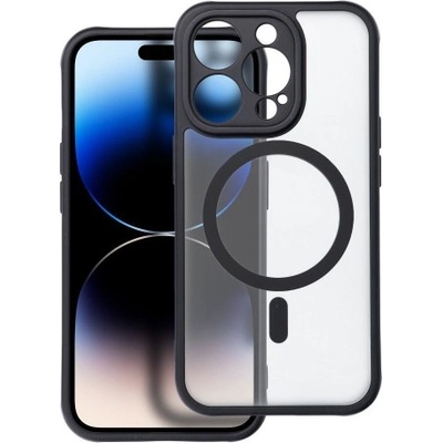 Apple Силиконов калъф кейс Full Matte MagSafe за iPhone 14 Pro, черен