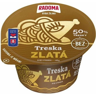 PRETO Ryba Žilina Treska Zlatá 140 g